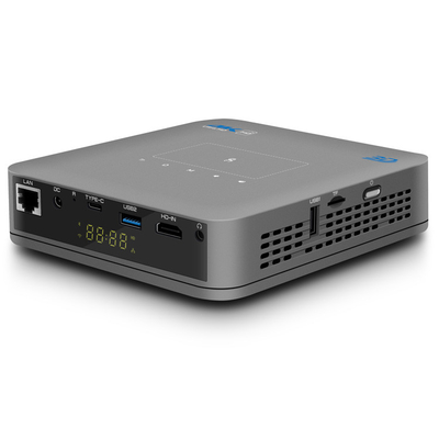 300 لومن ورودی HDMI پروژکتور هوشمند DLP BT 4.2 فوکوس الکتریکی اندروید 9.0