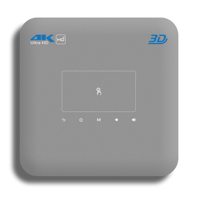 300 لومن ورودی HDMI پروژکتور هوشمند DLP BT 4.2 فوکوس الکتریکی اندروید 9.0