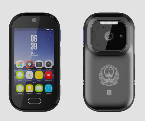 Android 10 Police Body فرسوده دوربین فیلمبرداری قانون اجرای قانون