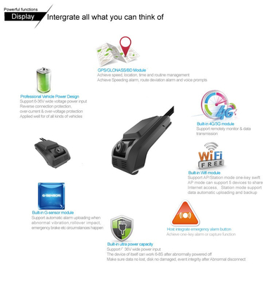 سیستم کمک راننده 4G Dashcam Advance برای مدیریت ناوگان خودرو