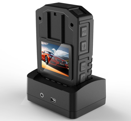 ضبط کننده جیپیاس دوربین فرسوده hd Wifi 4g بدنه در عملکرد زمان واقعی کار می کند