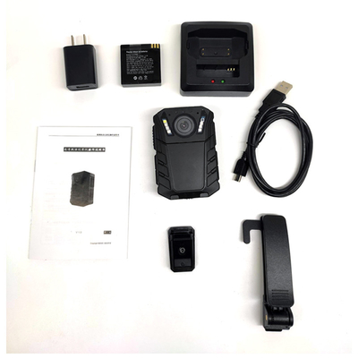 دوربین‌های فرسوده 4g بدنه پلیس ویدیوی زنده Gps قانون اجرای قانون دید در شب دوربین بدنه