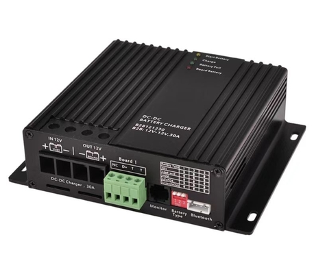 12V-12V 30A DC شارژر باتری DC شارژر هوشمند اتوماتیک شارژر باتری به باتری