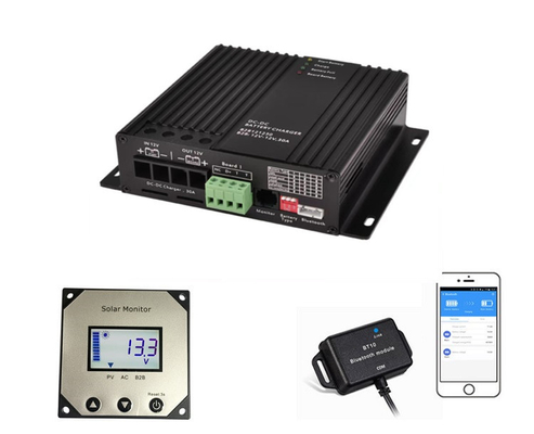 شارژر باتری 12V-12V DC DC با خیال راحت در دمای عملیاتی -20-50℃ کار می کند