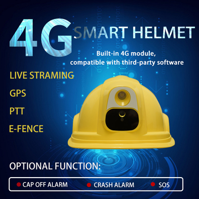 دوربین کلاه ایمنی Prosonal 1080P پشتیبانی از 4G 3G WIFI GPS و بلوتوث اندروید