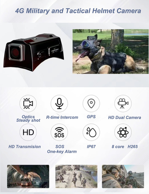 3G 4G Wi-Fi GPS مینی دوربین کلاه هوشمند ساخته شده در باتری 4000mAh برای ضبط ویدیو