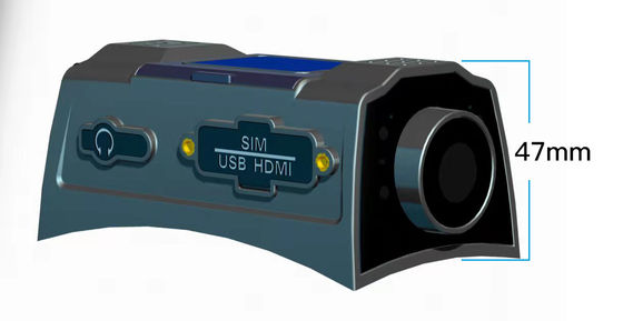 3G 4G Wi-Fi GPS مینی Smart Helmet دوربین