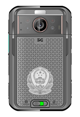 دوربین بدن 5G NR/SA تصویربرداری حرارتی 4K HD 3500mah باتری دوگانه EIS 4G 64GB 3.1-inch LCD