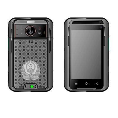 دوربین بدن 5G NR/SA تصویربرداری حرارتی 4K HD 3500mah باتری دوگانه EIS 4G 64GB 3.1-inch LCD