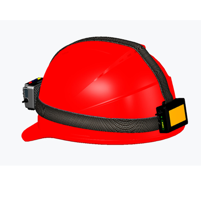 دوربین 4G LED Hardhat پخش زنده PTT ردیابی GPS برای سایت ساخت معدن راه آهن