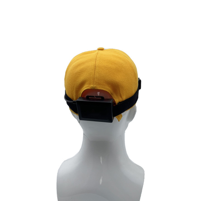 دوربین 4G LED Hardhat پخش زنده PTT ردیابی GPS برای سایت ساخت معدن راه آهن
