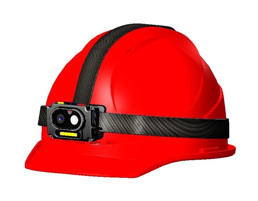 4G 4k Smart Railway Helm Camera چراغ های جلو LED ضد انفجار با دوربین ضد لرزش