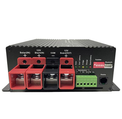 شارژر تقویت کننده DC-DC 12V 30A MPPT خورشیدی 20A شارژر یخچال 20A کنترلر برای RV خودرو ماشین یاخت