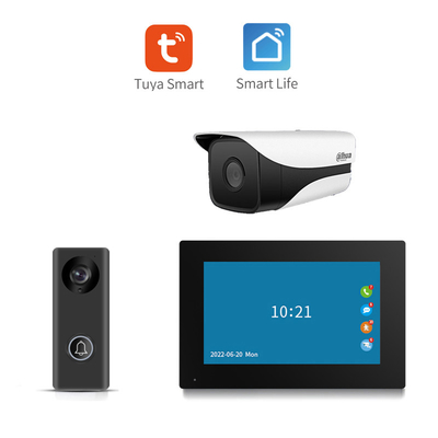 166° زاویه مشاهده تمام سیاه/متر WIFI زنگ در 8 ماه بایستید توسط H.264 فرمت کدگذاری شده