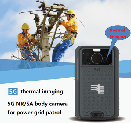 باتری قابل تعویض 8000mAh دوربین بدن 5G با دوربین عقب 13MP و سنسور جیروسکوپ