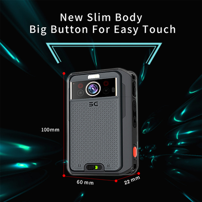 دوربین بدن پلیس 5G 13MP اندروید 10 با حافظه 2G + 16G و NFC اختیاری