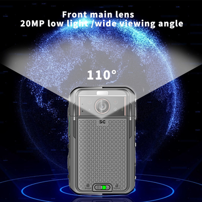 دوربین بدن پلیس پیشرفته 5G 13MP با USB و حافظه داخلی 2G 16G برای افزایش امنیت