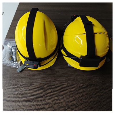 دوربین ویدئویی 4G وای فای ABS هلمت نصب شده دوربین آتش نشانی Hardhat