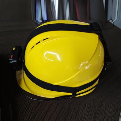 دوربین ویدئویی 4G وای فای ABS هلمت نصب شده دوربین آتش نشانی Hardhat