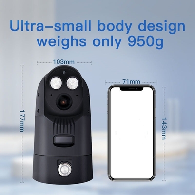دوربین PTZ 4G با دید شبانه و ژوم نوری 4X
