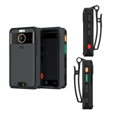 ضبط صوتی 32GB دوربین های پوشیدنی پلیس با GPS و بلوتوث نرم افزار سیستم عامل CMSV6