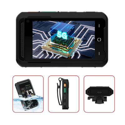 ضبط صوتی 32GB دوربین های پوشیدنی پلیس با GPS و بلوتوث نرم افزار سیستم عامل CMSV6