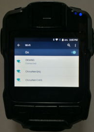 دوربین 4G مایع مجهز به پیکسل GPS / GPRS که برای بدن پشتیبانی شده است
