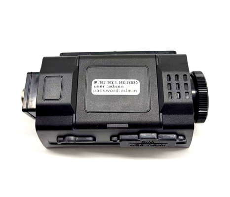 دوربین پخش ویدئویی قابل حمل RS232 RJ45 نظامی تاکتیکی 4G WiFi Ethernet GPS برای نظارت