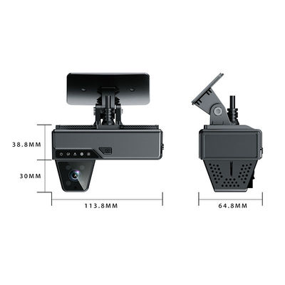 تشخیص چهره 4G AI Dashcam ADAS DSM SOS GPS سیستم کمک رانندگی پیشرفته با فشرده سازی ویدئویی H.264/H.265