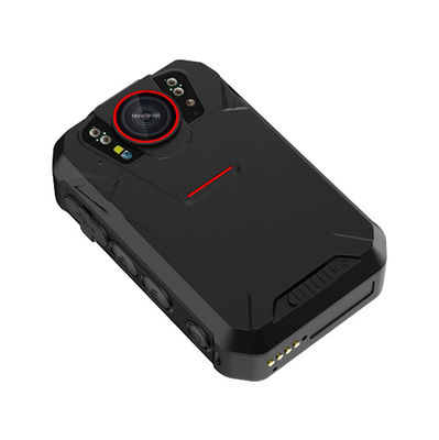 ضبط کننده اجرای قانون 4G WiFi صفحه نمایش لمسی 2.4 اینچی سیستم اندروید 8.1 باتری 2500 میلی آمپر ساعتی SOS LED LED قرمز و آبی