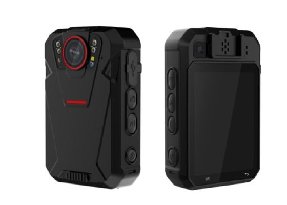 دوربین های پوشیده پلیس ضد آب 4G با ردیابی GPS و نرم افزار سیستم عامل CMSV6