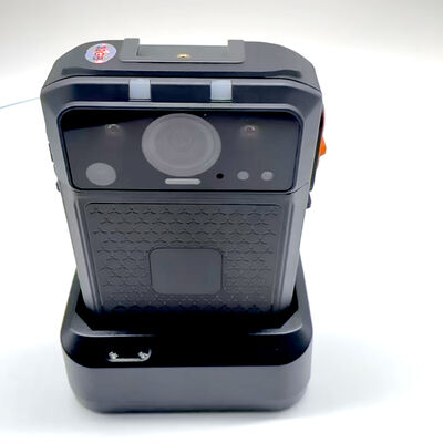 4G وای فای دوربین پوشیده بدن قابل حمل برای پلیس نگهبانان نظامی ضبط کننده