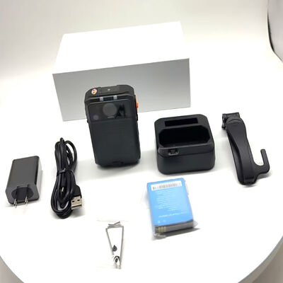 4G WIFI دوربین پوشیده بدن دو طرفه ارتباطات ضبط کننده اجرای قانون