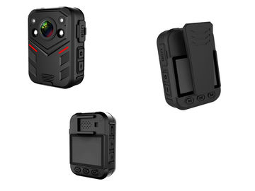 صفحه نمایش LCD اینچ 2 اینچ دوربین های فرسوده پلیس 2700MAH باتری از مختصات GPS پشتیبانی می کند
