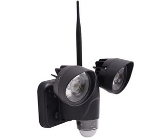 IP65 بی سیم دوربین های امنیتی HD بی سیم سنسور PIR نگهدارنده نور سیلاب 720P