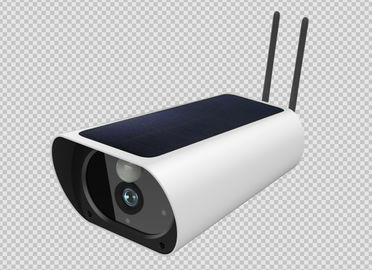 دوربین های مدار بسته در فضای باز 3 / 4G HD خورشیدی 850 نانومتری پشتیبانی از اشعه IR کارت 64 گیگابایتی TF