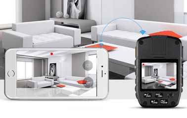 دوربین بدن پلیس پلیس Wi-Fi GPS با دوربین امنیتی دید در شب و بدون روشن کردن دوربین IP فیلمبرداری می کند