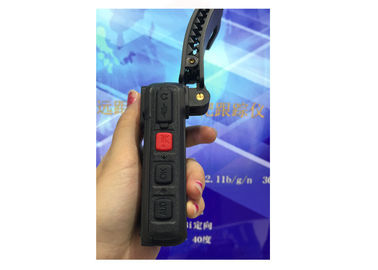 4G پلیس بدنه دوربین پوشیده از دوربین / صفحه نمایش 2.8 اینچی ضد آب IP66 فای دوربین امنیتی 140 درجه زاویه