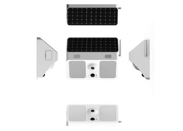 خورشیدی WiFi بی سیم Pir Floodlight با باتری دوربین ویدئو HD کامل امنیت در فضای باز