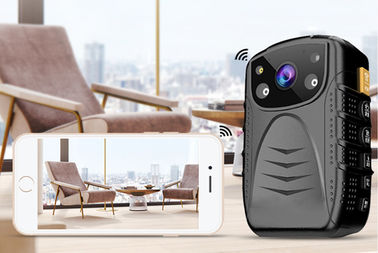 دوربین فیلمبرداری 4K کوچک با بدنه ساییده شده دوربین پلیس F1 مینی دوربین مداربسته ضد آب با کنترل از راه دور Wifi GPS