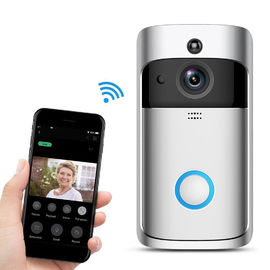 دوربین بی سیم WiFi Doorbell دوربین IP 720p زنگ درب درب با عملکرد دستگاه مخابره داخل ساختمان
