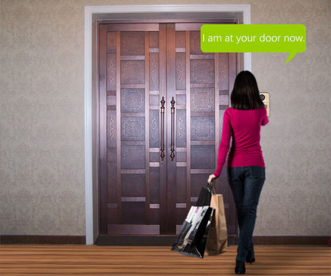 دوربین WiFi Doorbell Intercom Security 32G 1M با سیم داخلی