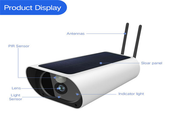دوربین بی سیم کم مصرف بی سیم IR Wifi دوربین ضد آب خورشیدی با عملکرد بیرونی دوربین PIR
