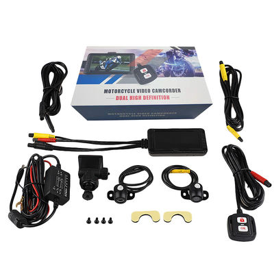 ضبط حلقه 180mAH MJPG 1080P موتور سیکلت DVR Dashcam