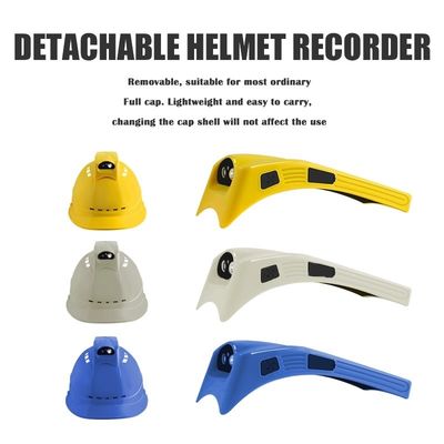 Split Hat Camera Mounted on Safety Helmet Support 4G WIFI Video Camera Recorder
