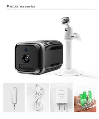 دوربین مدار بسته 0.75W 6200MAh 4G Wifi دوربین امنیتی 1920x1080 CMOS Wifi دوربین مدار بسته