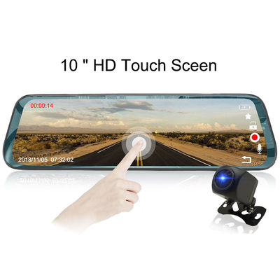 1080P 1O Inch Stream Media دوربین دو لنز دوربین داش فیلم