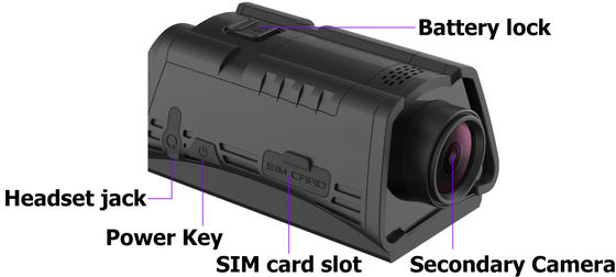 3600mAh 4MP JPEG دوربین دوگانه ضبط MTK6739 دوربین پخش مستقیم