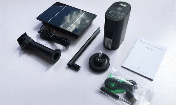 1080P 20fps PIR 4G Wifi دوربین امنیتی PTZ POE دوربین شبکه 4W با پنل های خورشیدی