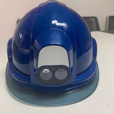 کلاه ایمنی هوشمند ایمنی با 4G WIFI دوربین داخلی GPS Blue Tooth Multi Intercom پلت فرم نظارت مرکزی